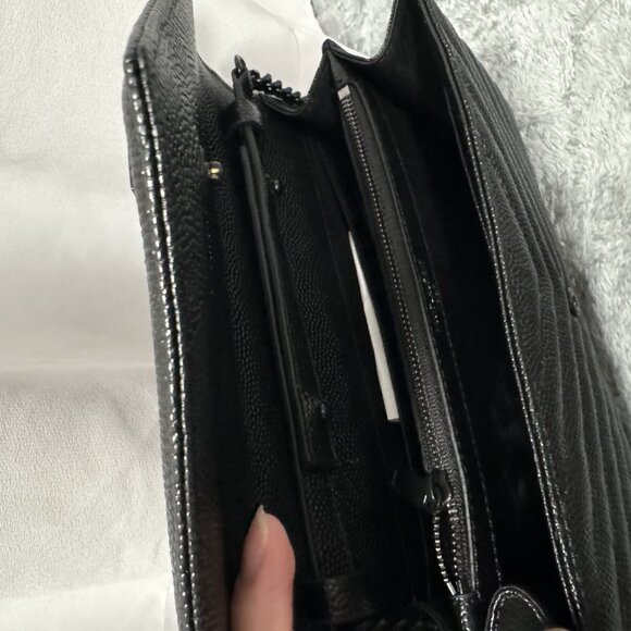 Yves Saint Laurent   Black shoulder bag - Picture 4 of 8